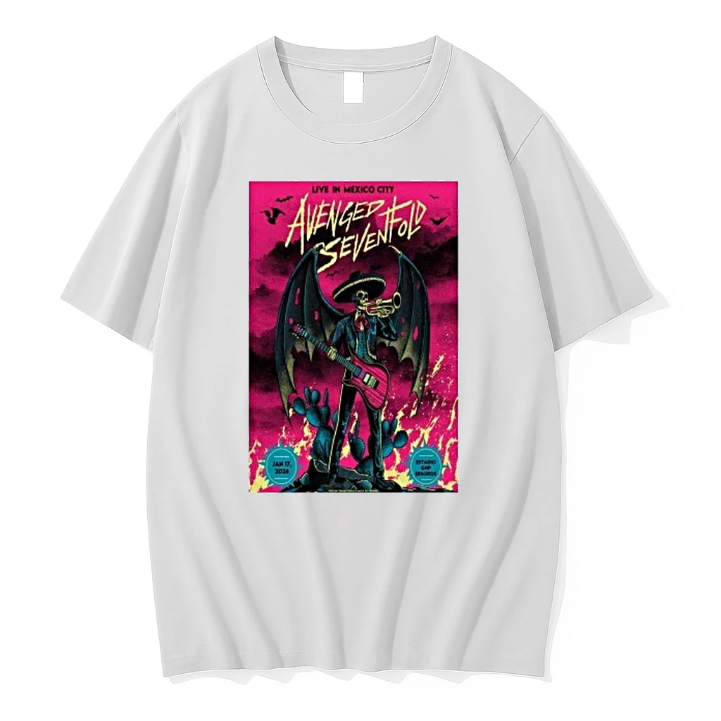 Avenged Sevenfold At Avenged Sevenfold In Mexico City Mexico On Jan 17 2026 Shirts