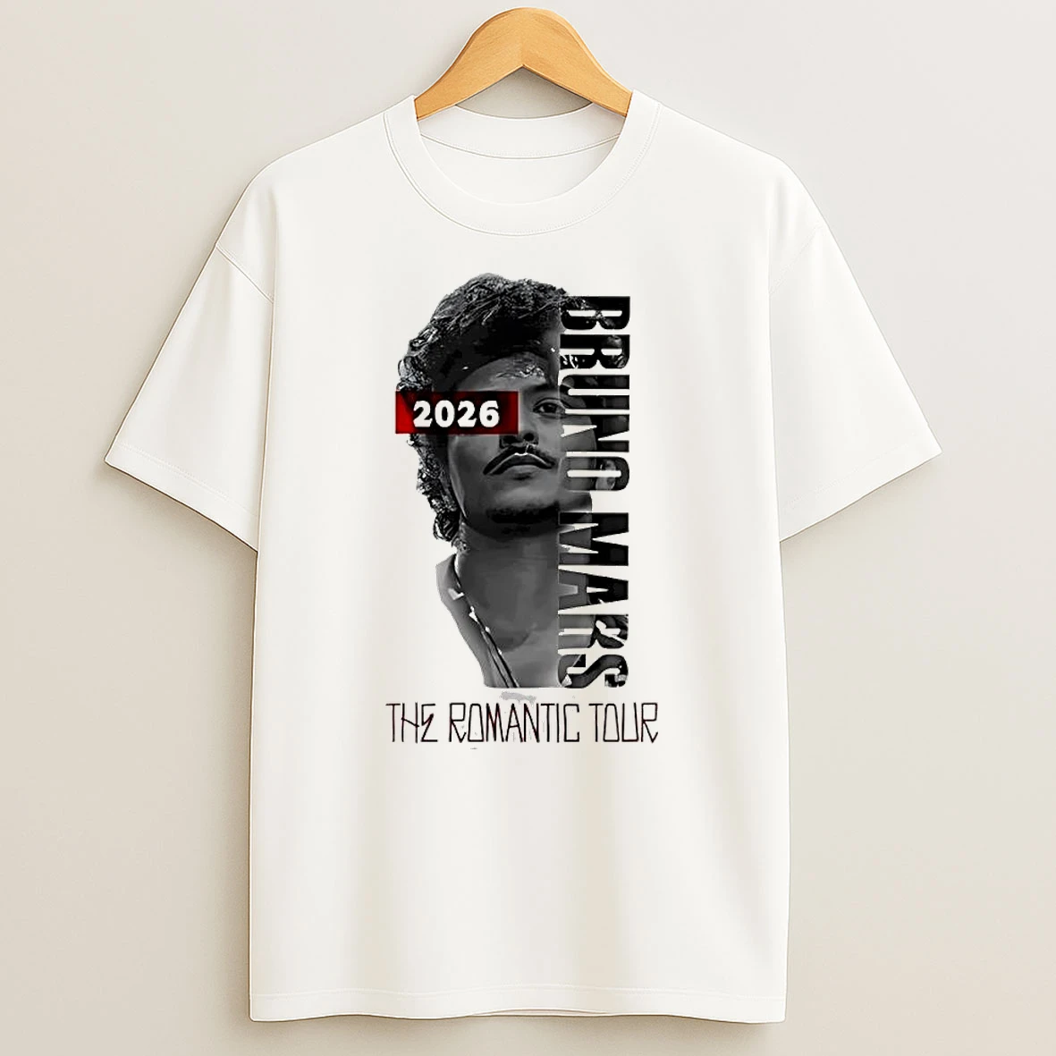 Awesome Boston Red Sox X Bruno Mars The Romantic Tour 2026 Shirts