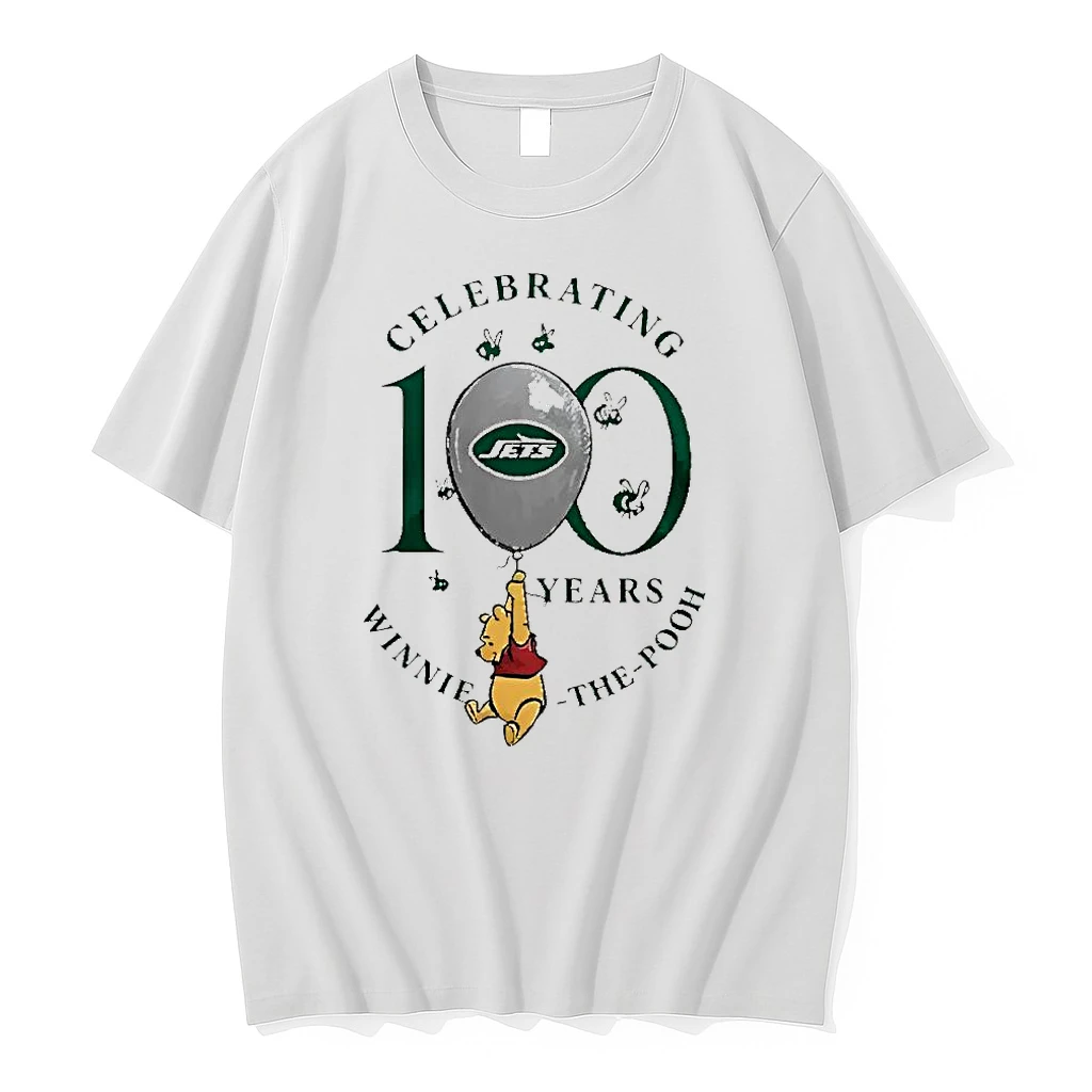 Awesome New York Jets X Winnie The Pooh 100th Anniversary Shirts