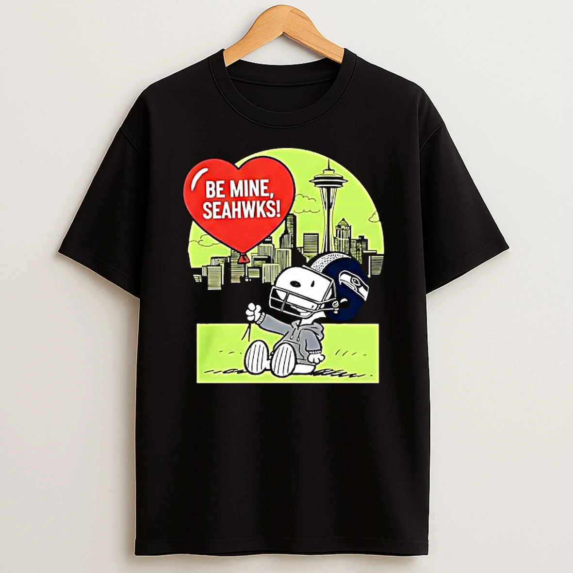 Awesome Seattle Seahawks X Snoopy Cartoon Valentine 2026 Shirts