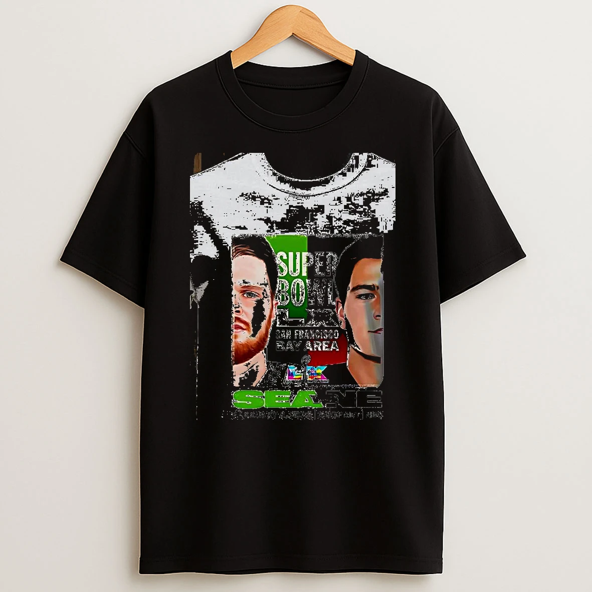 Awesome Super Bowl Lx Nfl Seattle Seahawks Vs New England Patriots At San Francisco Bay Arena On February 8 2026 Shirts