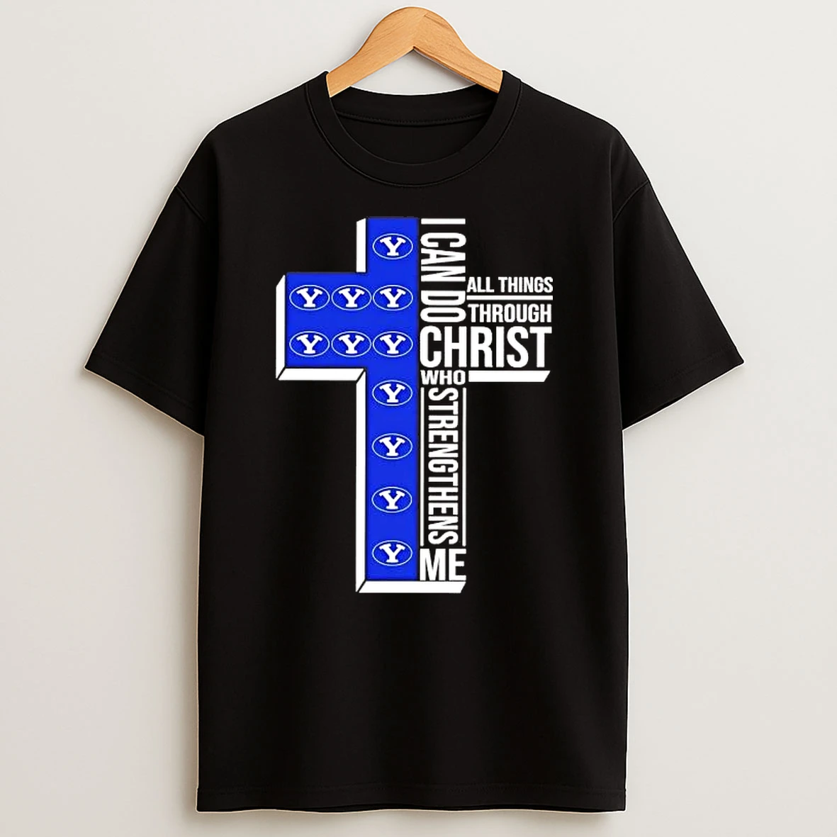Byu Cougars I Can Do All Things Through Christ Shirts
