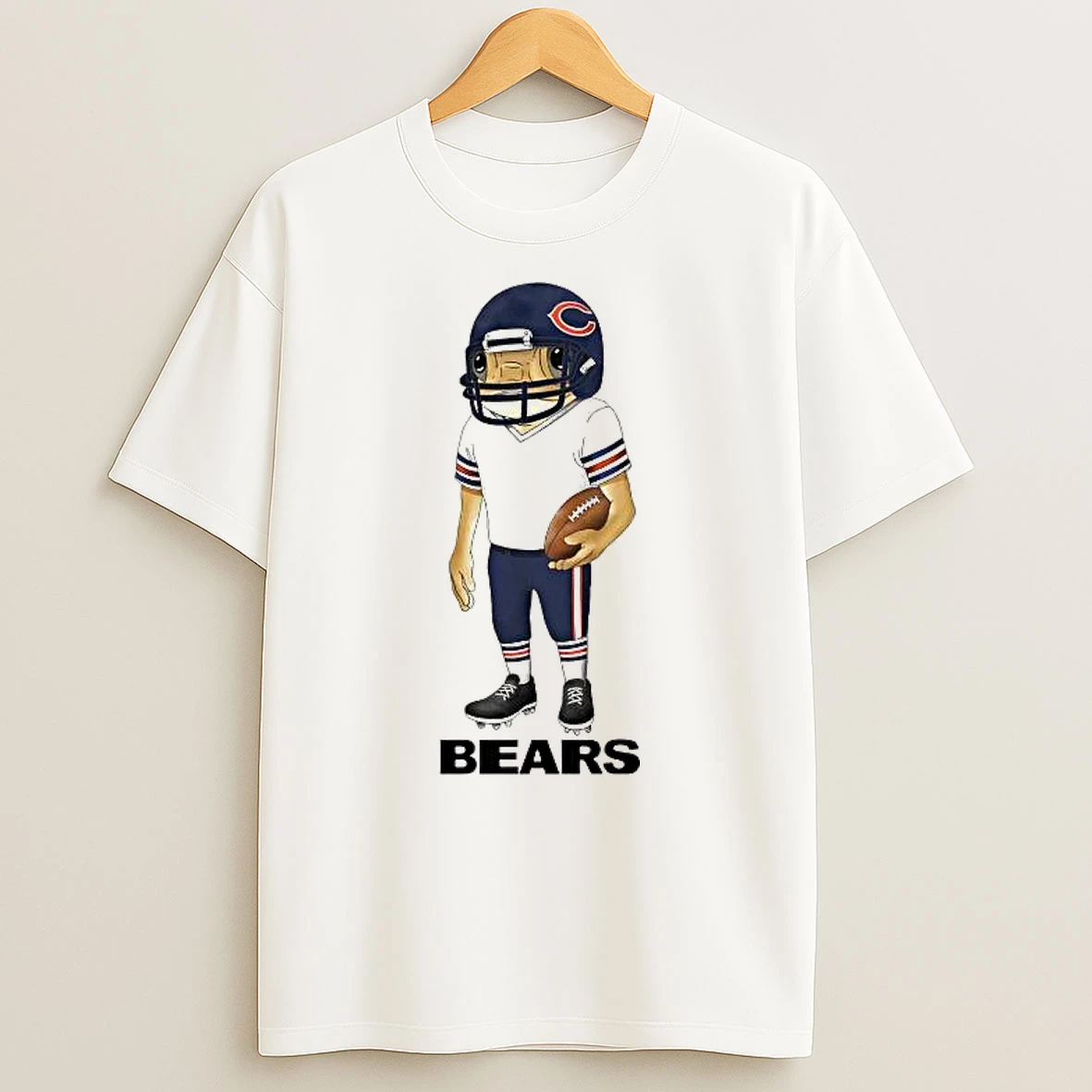 Bad Bunny Nfl Super Bowl Chicago Bears Sapo Concho Player Shirts