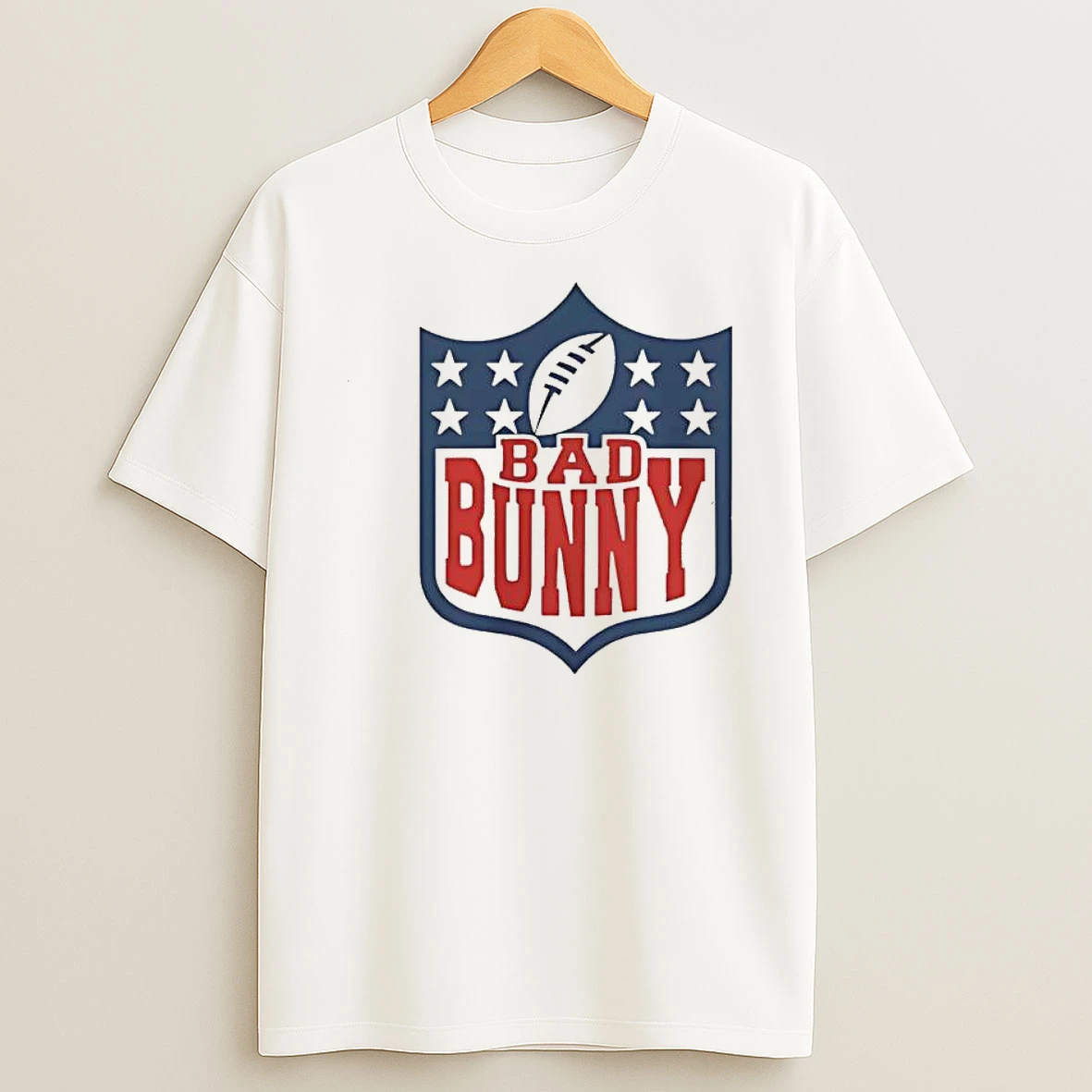 Bad Bunny X Nfl Super Bowl Logo Shirts