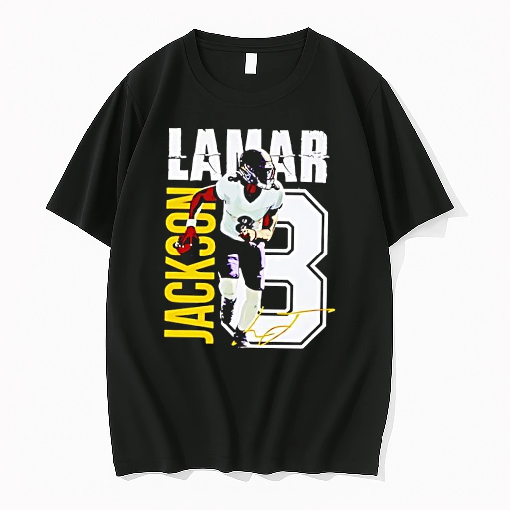 Baltimore Ravens Football Lamar Jackson Shirts