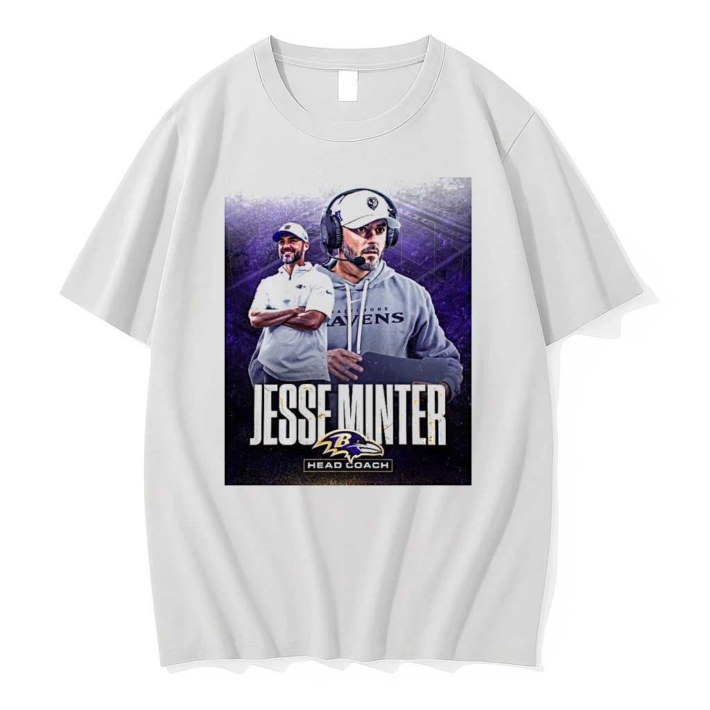 Baltimore Ravens Jesse Minter Head Coach Shirts