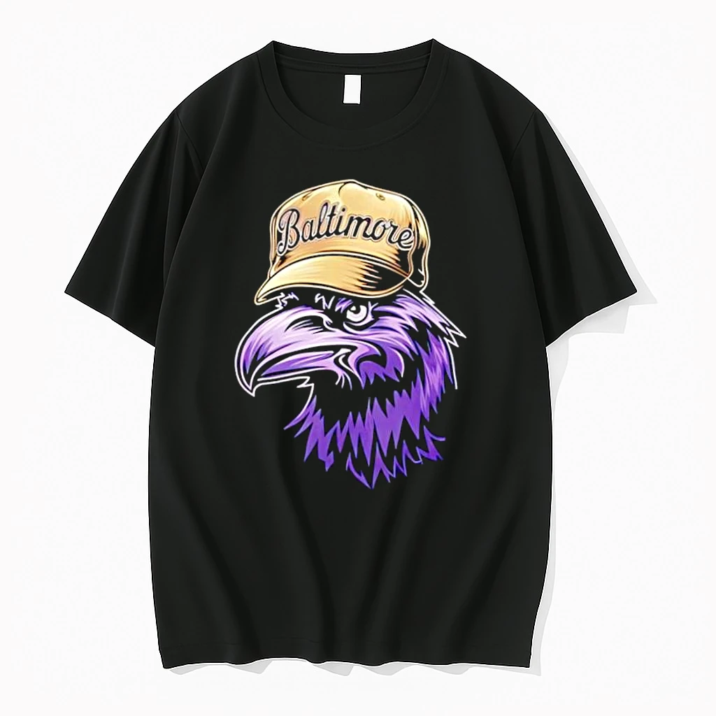 Baltimore Ravens Mascot With Cap Vintage Shirts