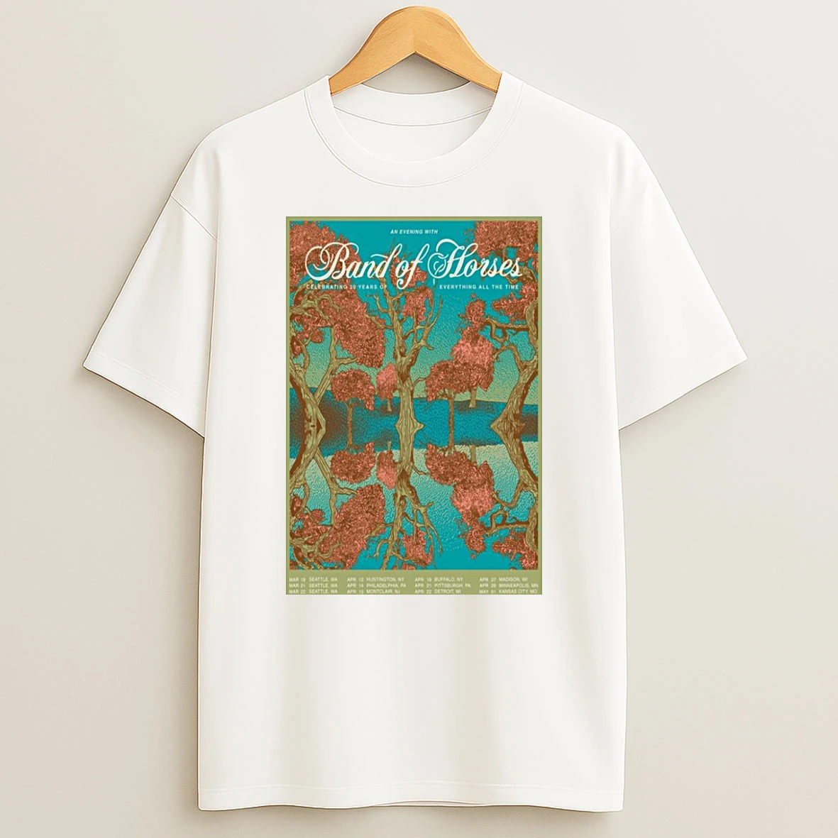 Band Of Horses Everything All The Time Is 20 Years Old Shirts