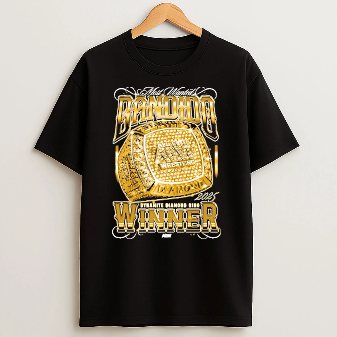 Bandido Dynamite Diamond Ring Winner 2025 Aew Shirts