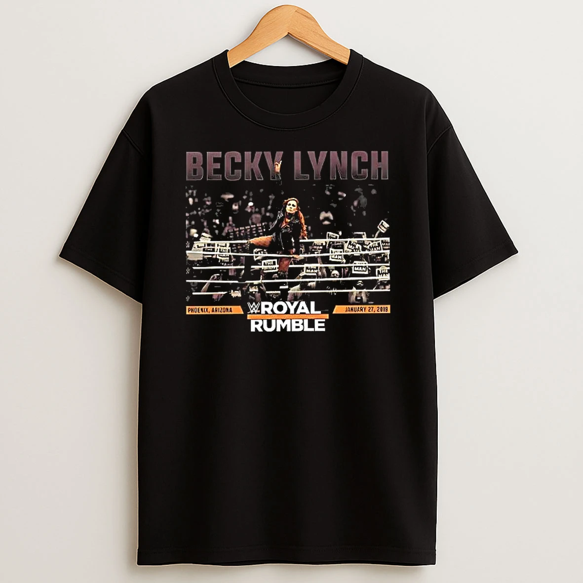 Becky Lynch Royal Rumble Woman Shirts