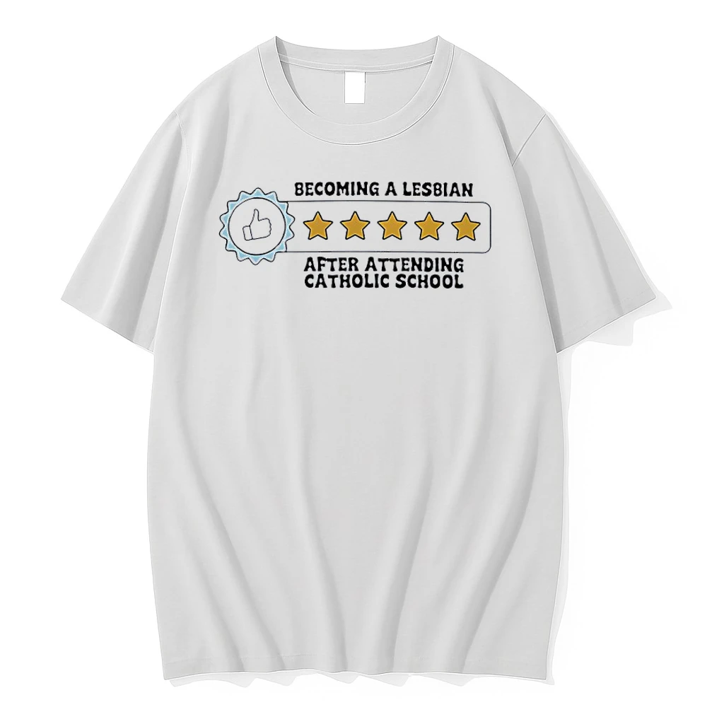 Becoming A Lesbian After Attending Catholic School Five Stars Shirts