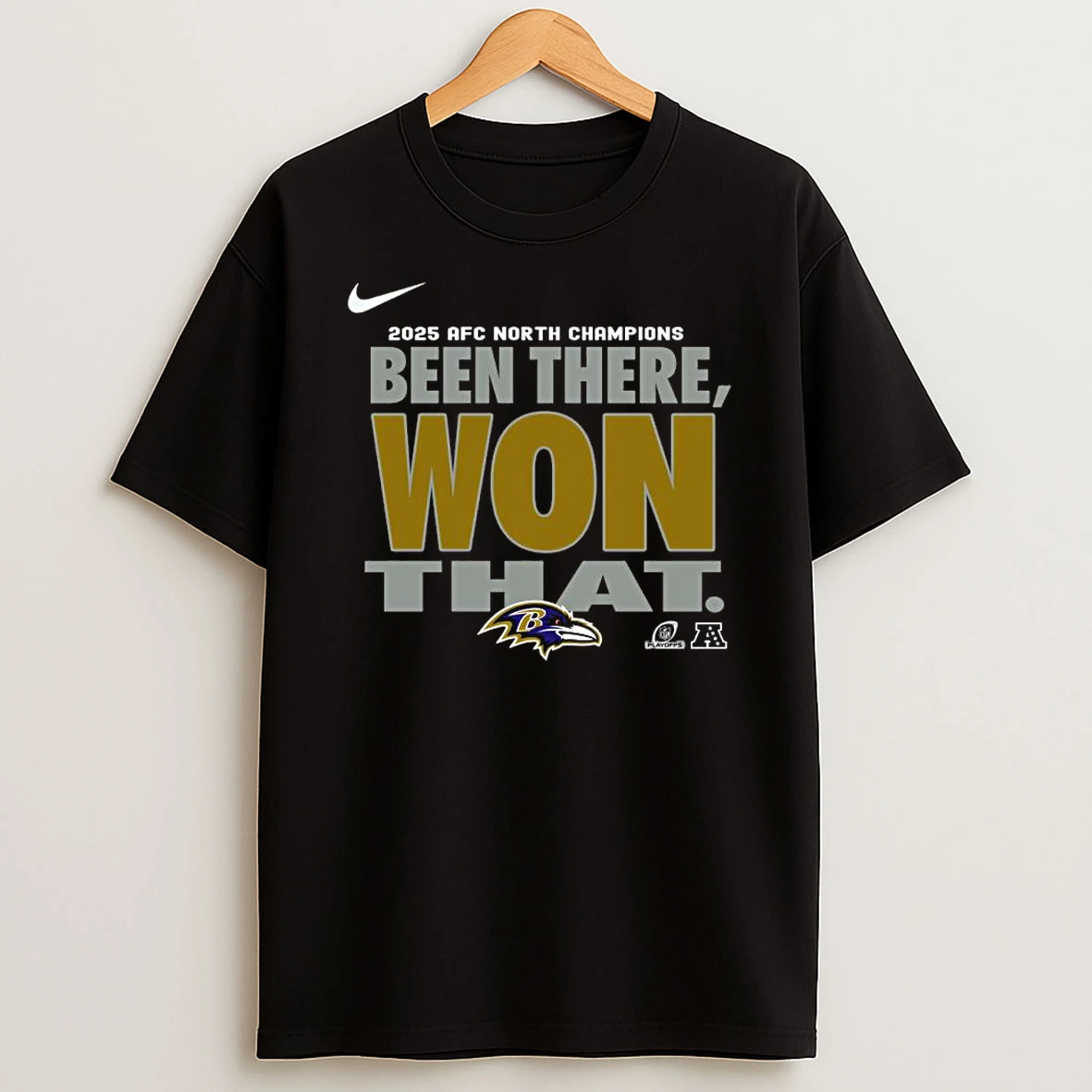 Been There Won That Baltimore Ravens Afc North Division Champions Shirts