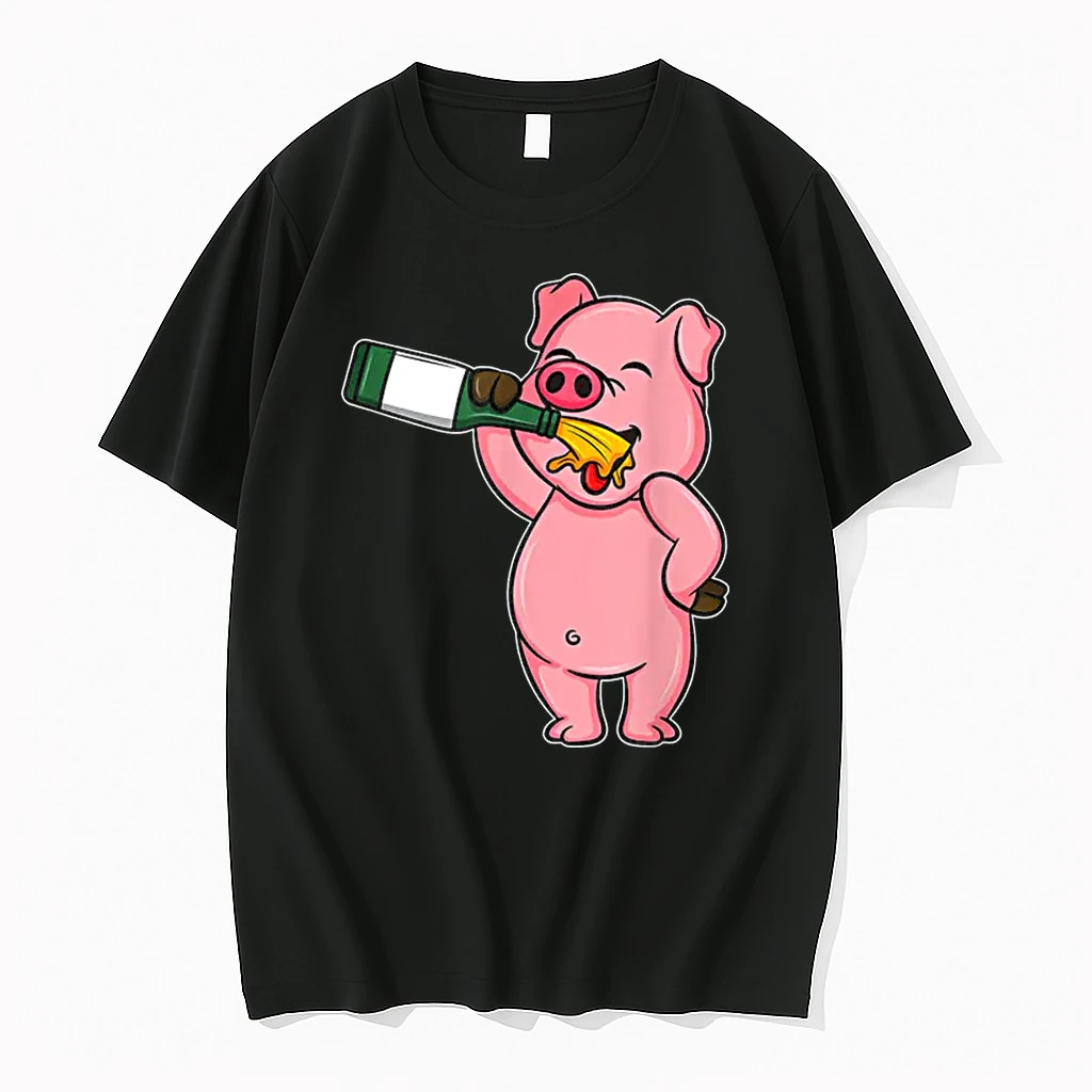 Beer Day Pig Alcohol Drink Party Wine Shirts