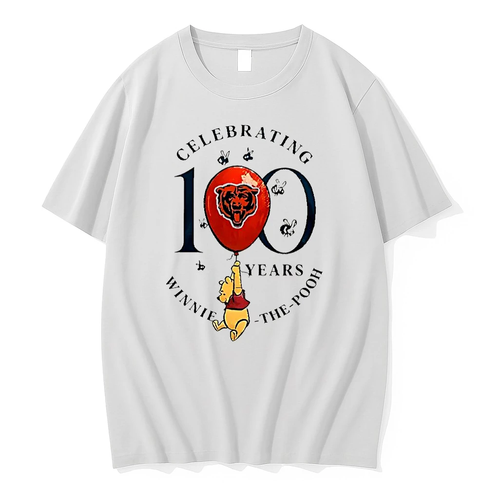 Best Chicago Bears X Winnie The Pooh 100th Anniversary Shirts