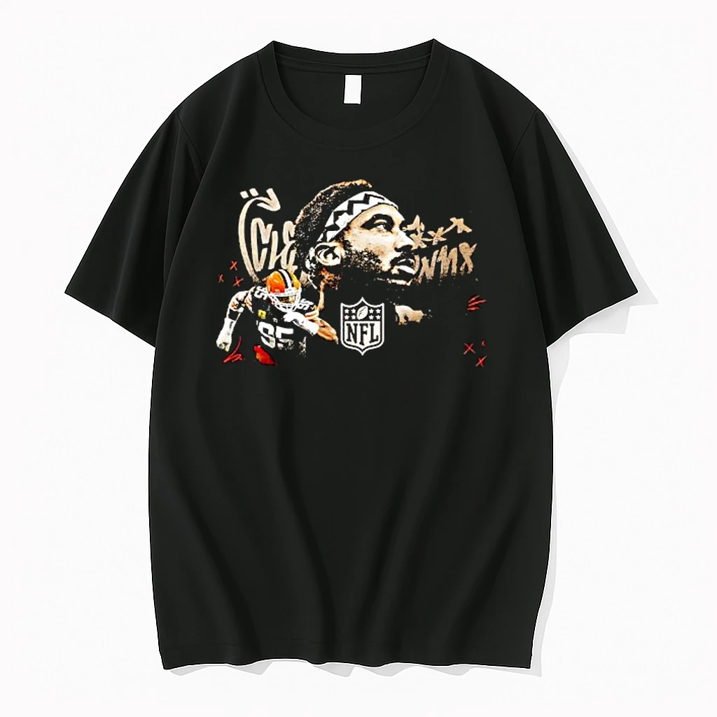 Best Cleveland Browns Myles Garrett Graphic Retro Shirts