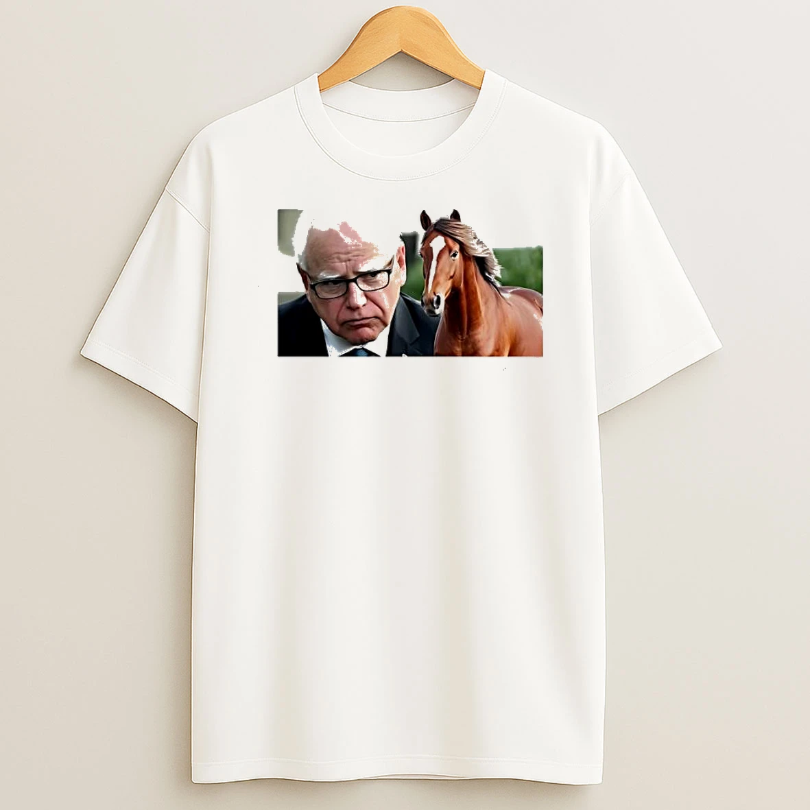Best Tim Walz Drinking Horse Semen Shirts