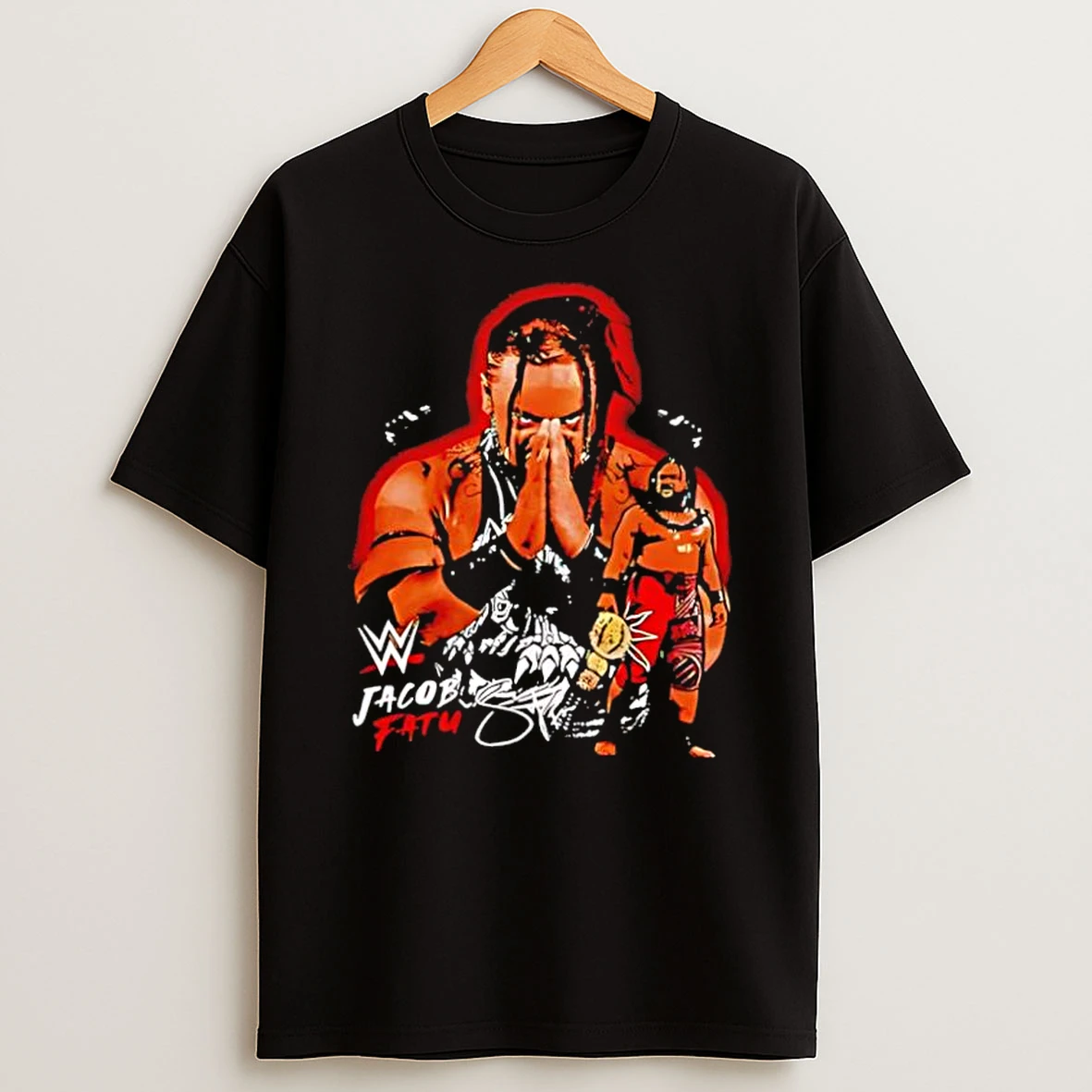 Big Head Jacob Fatu Wwe Signature Shirts