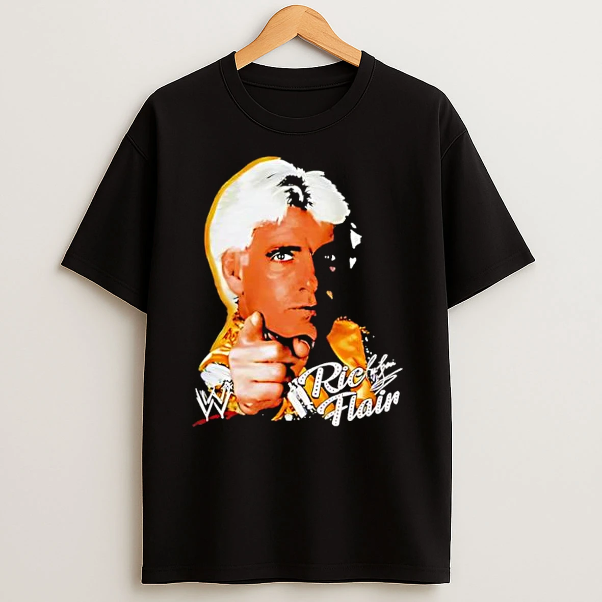 Big Head Ric Flair Wwe Signature Shirts