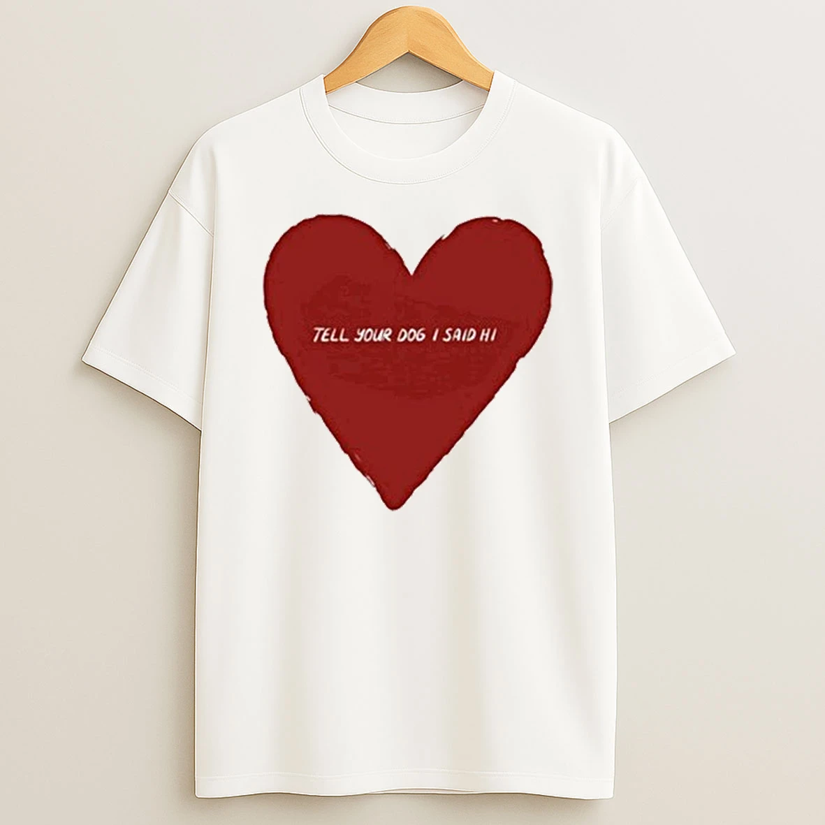 Big Heart Pink Tell Your Dog I Said Hi Tour 2026 Shirts