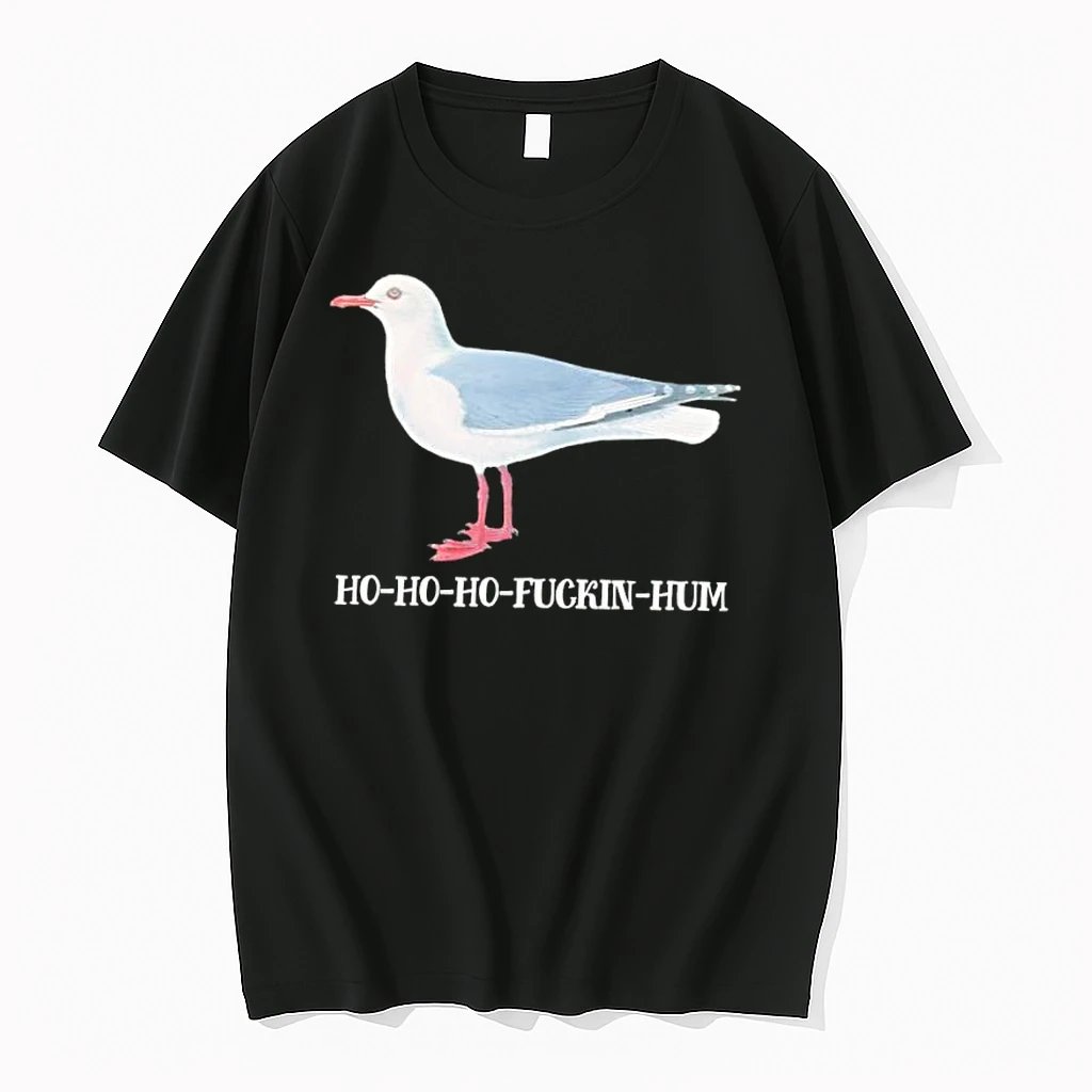 Bird Ho Ho Ho Fuckin Hum Shirts