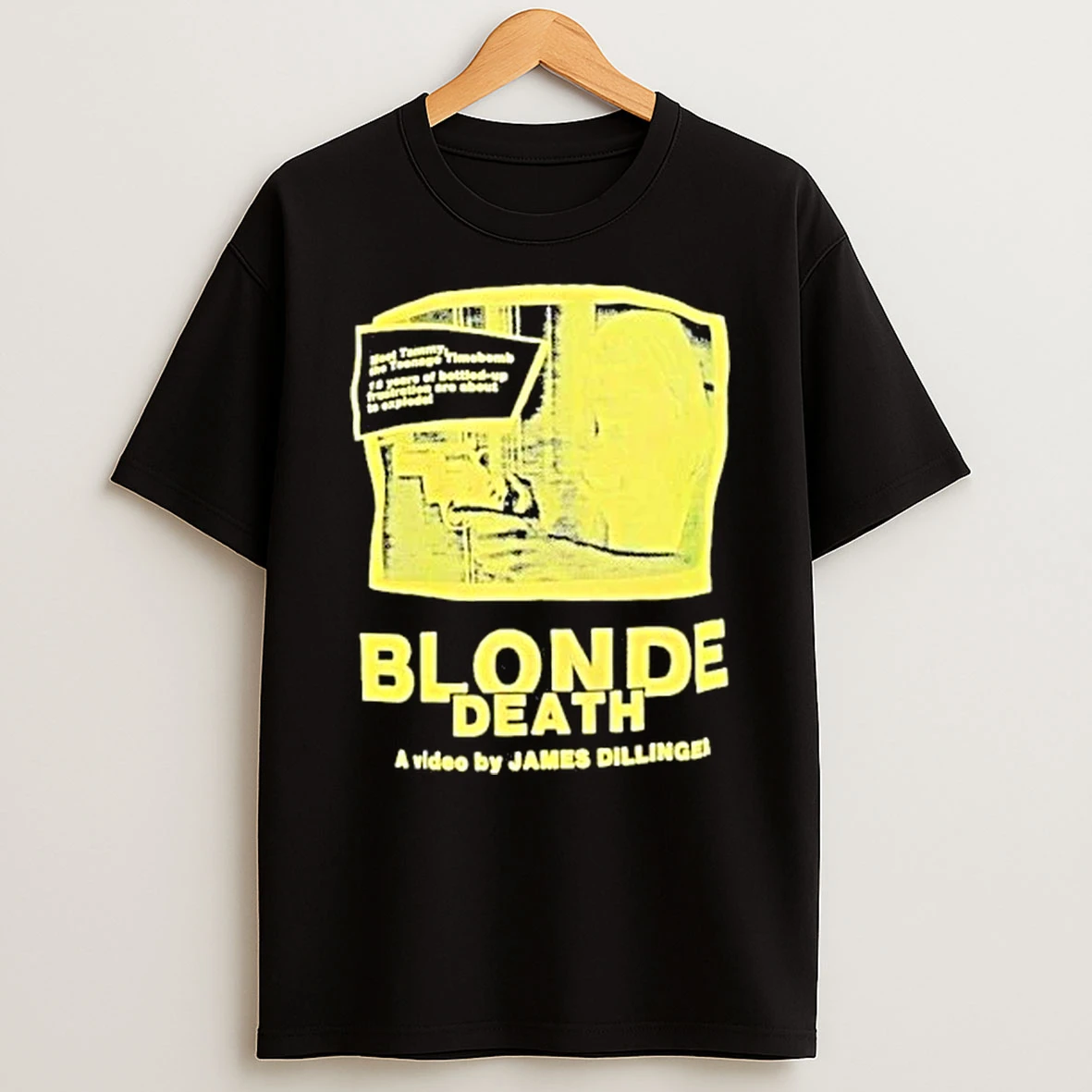 Blonde Death A Video By James Dillinger Bleeding Skull Shirts