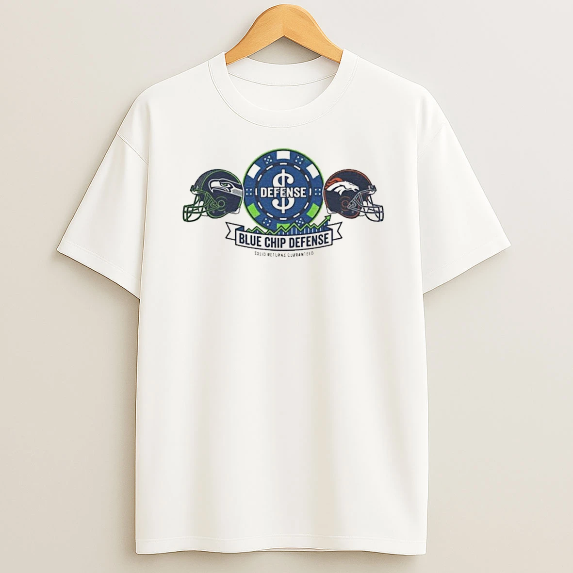 Blue Chip Defense Championship Football Seattle Seahawks Vs Denver Broncos Shirts