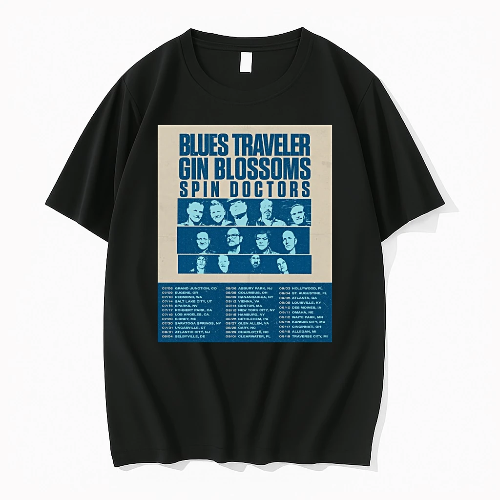 Blues Traveler Gin Blossoms Spin Doctors July September 2026 Shirts