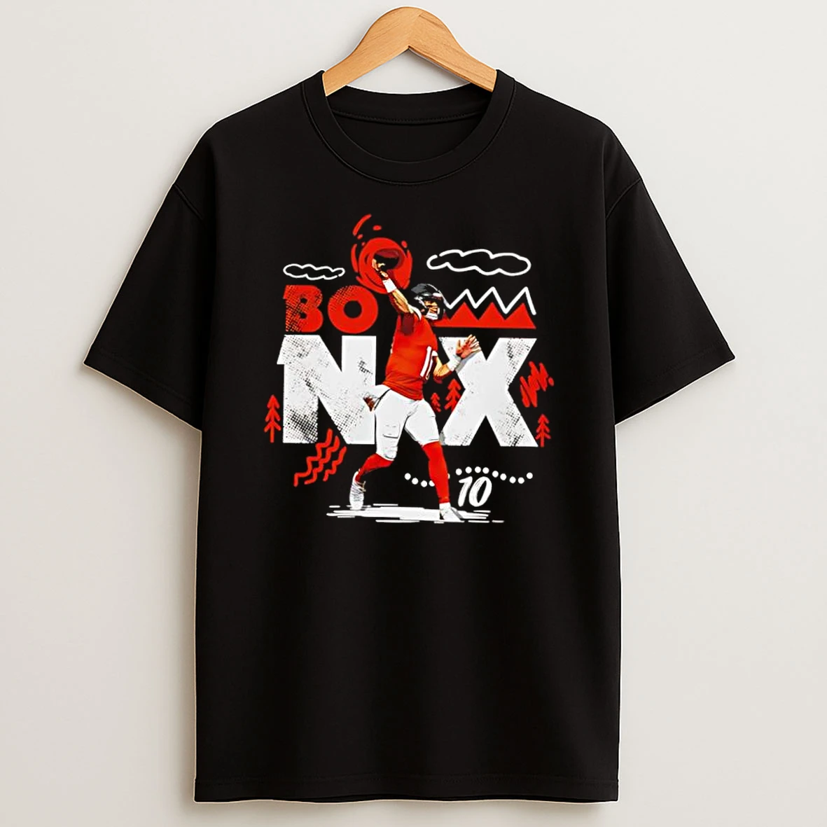 Bo Nix Denver Player Name Shirts