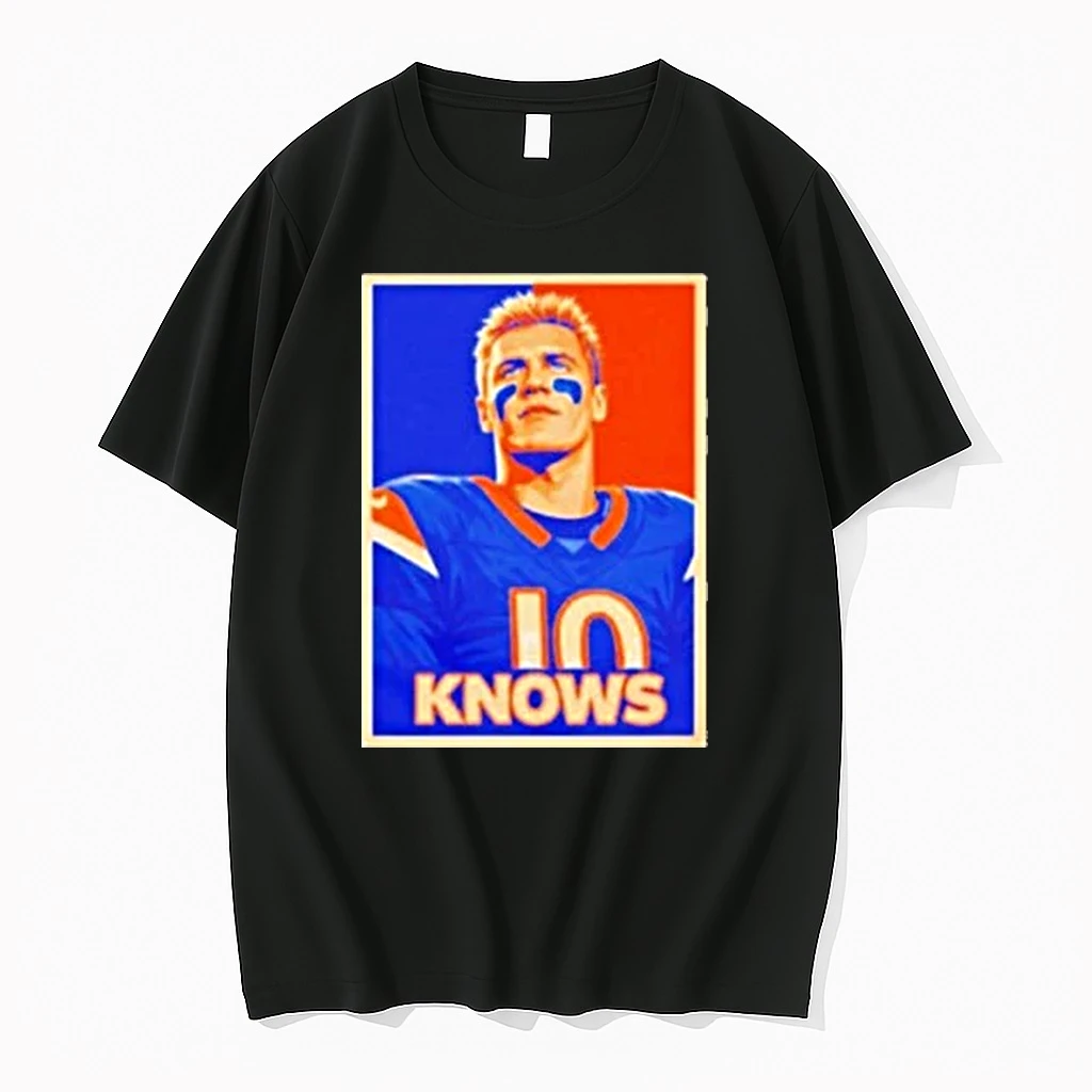 Bo Nix Knows Hope Parody Shirts