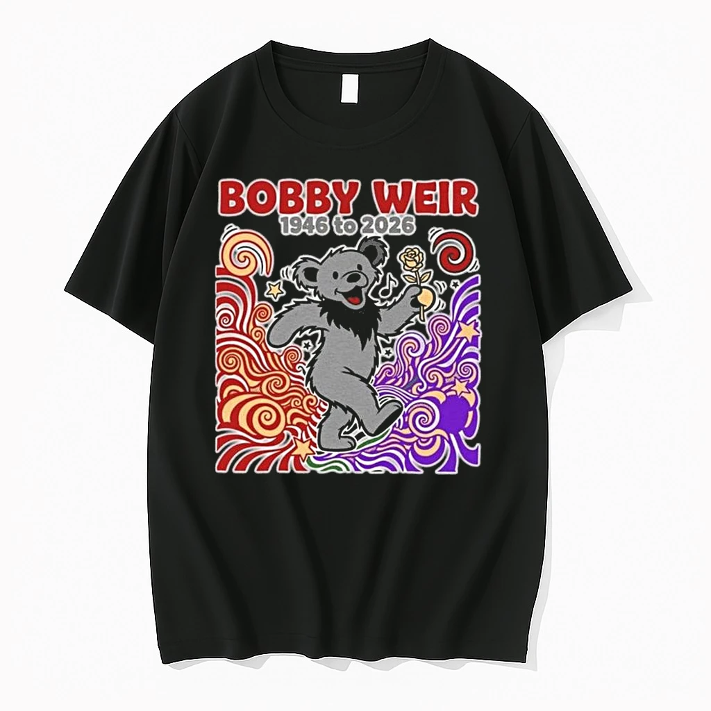 Bobby Weir Dead Bear 1946 2026 Memorial Shirts