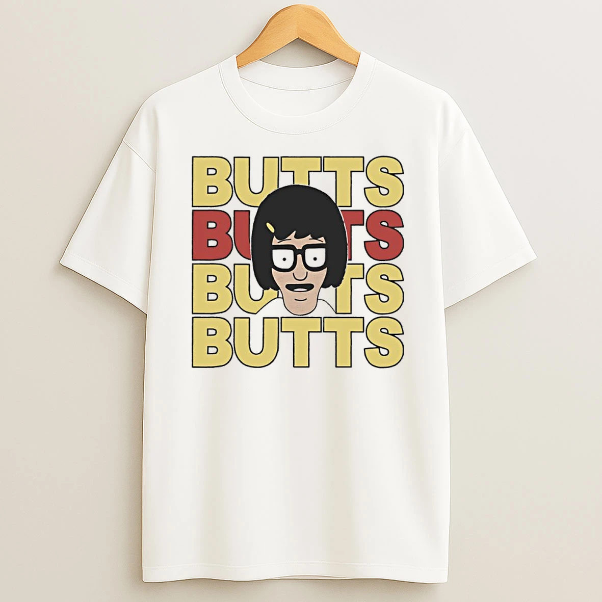 Bobs Burgers Tina Butts Repeat Shirts