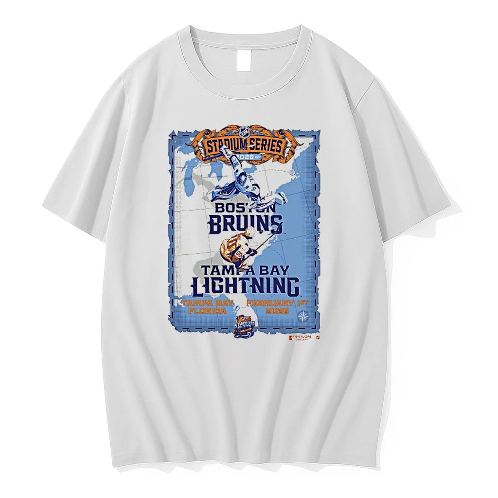 Boston Bruins Vs Tampa Bay Lightning 2026 Nhl Stadium Series Shirts