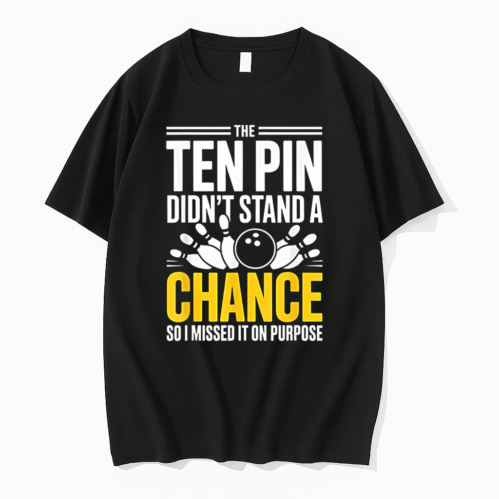 Bowling Squad Sarcastic Missed Ten Pin On Purpose Shirts