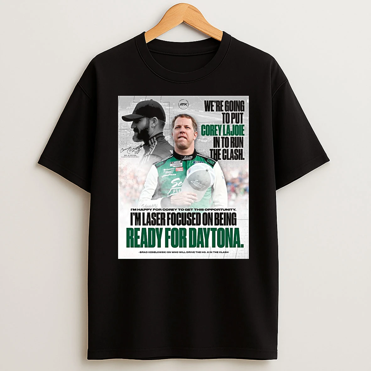 Brad Keselowski Im Laser Focused On Being Ready For Daytona Nascar Signature Shirts