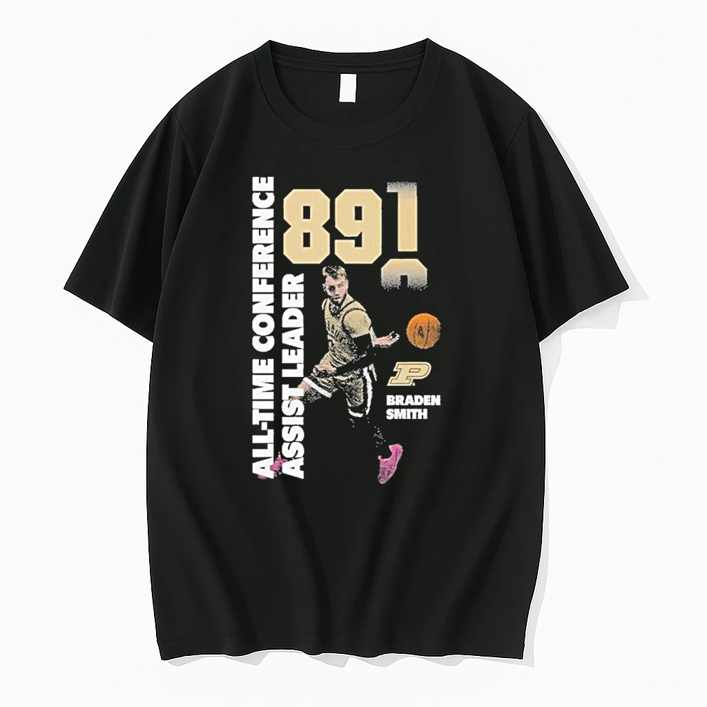 Braden Smith All Time Conference Assist Leader Purdue Boilermakers Shirts