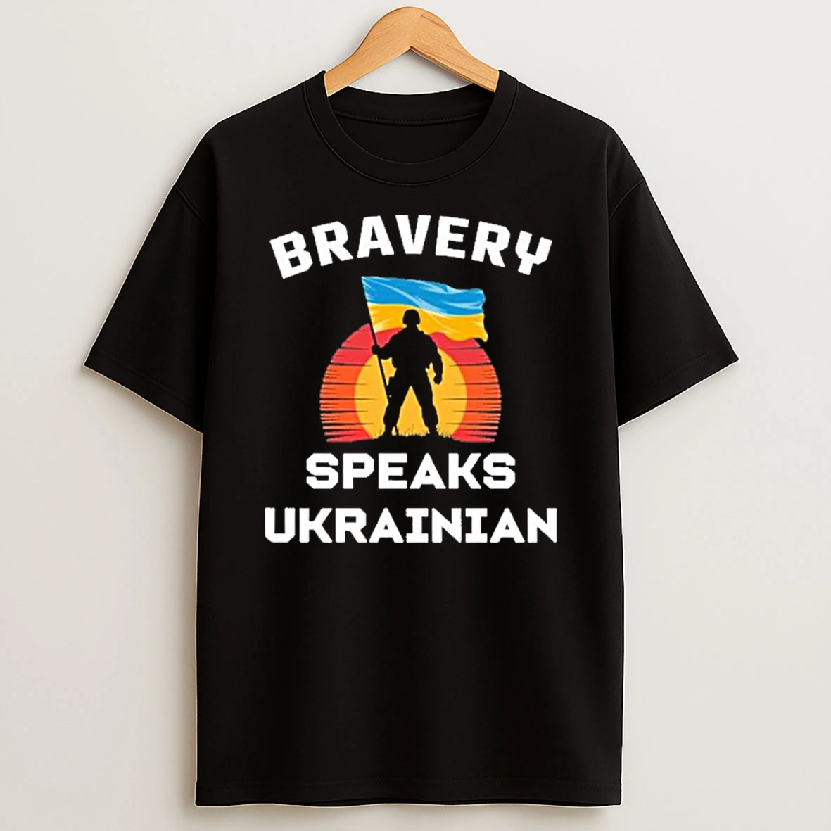 Bravery Speaks Ukrainian 2026 Shirts