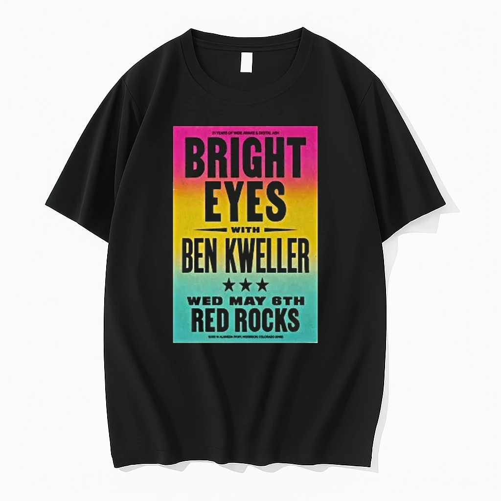 Bright Eyes May 6 2026 At Red Rocks Amphitheatre Show Shirts