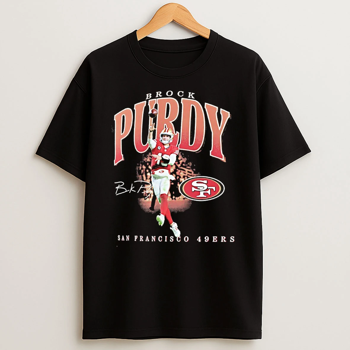 Brock Purdy San Francisco 49ers Player Signature Graphic Shirts