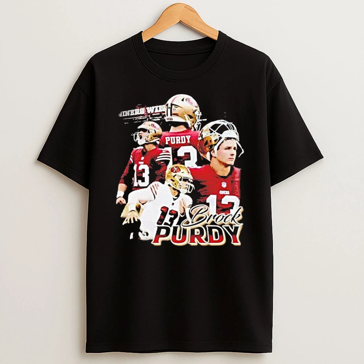 Brock Purdy Winners Picture Collage Moments San Francisco 49ers Shirts
