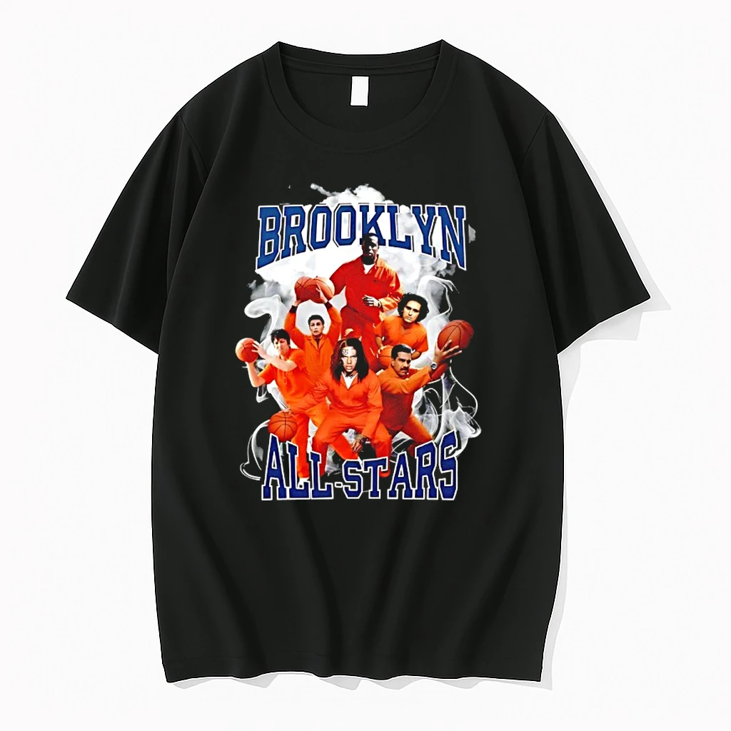 Brooklyn All Stars Maduro Diddy 6ix9ine Ny Jail Graphic Shirts