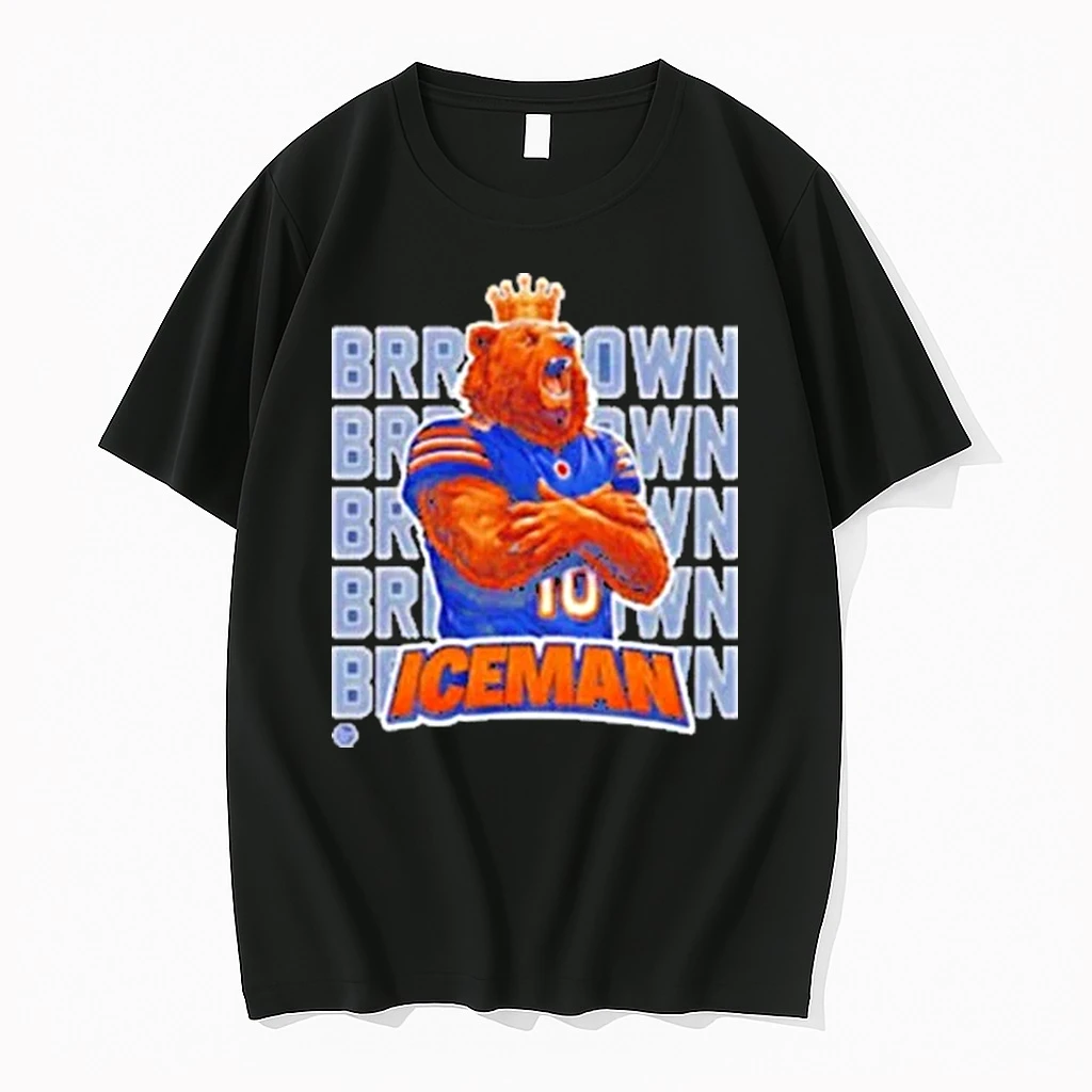 Brrrr Down Iceman Chicago Bears Shirts