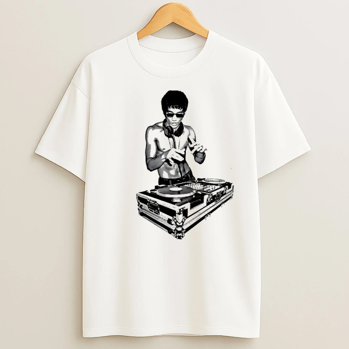 Bruce Lee Legendary Play Dj Shirts