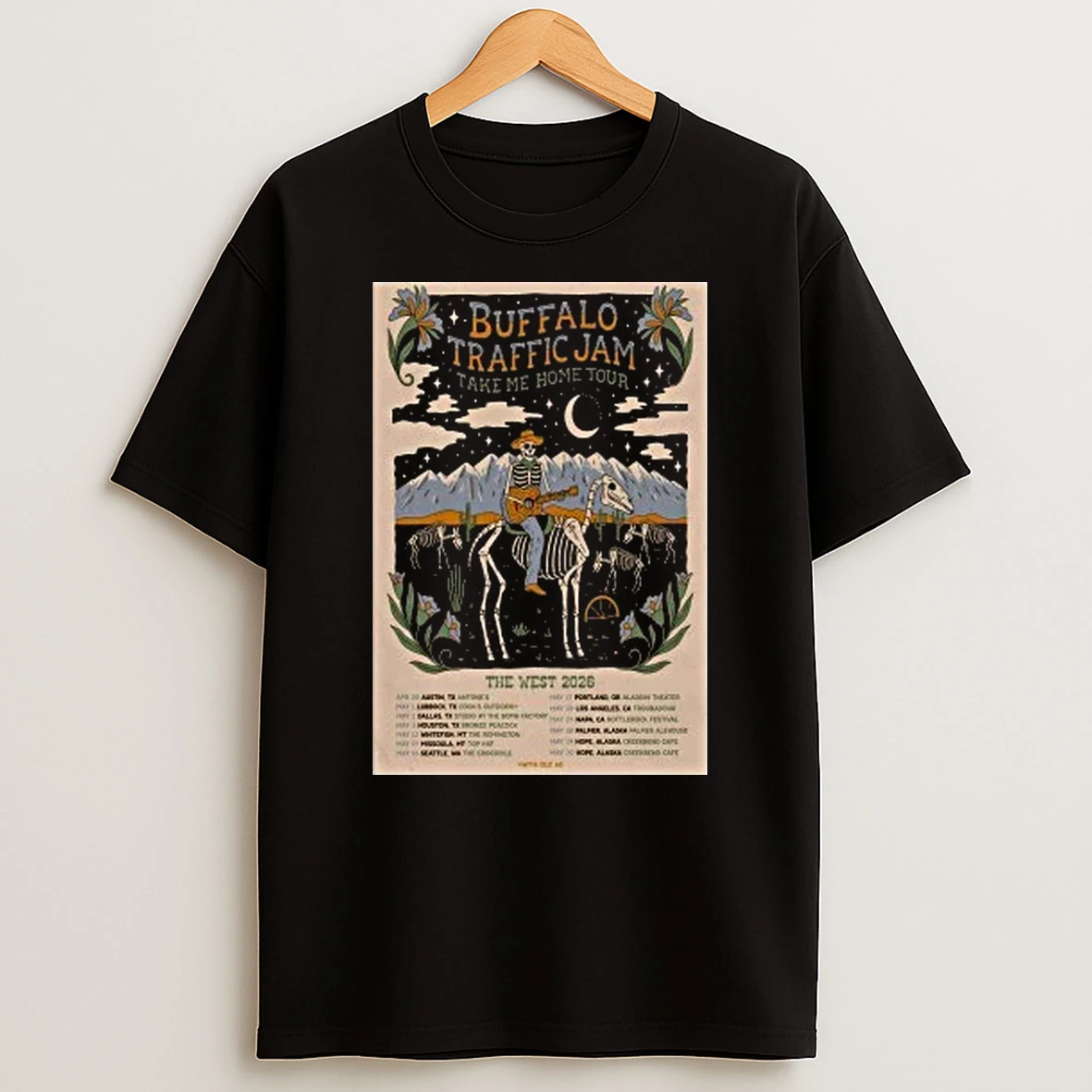 Buffalo Traffic Jam Take Me Home Tour 2026 Shirts