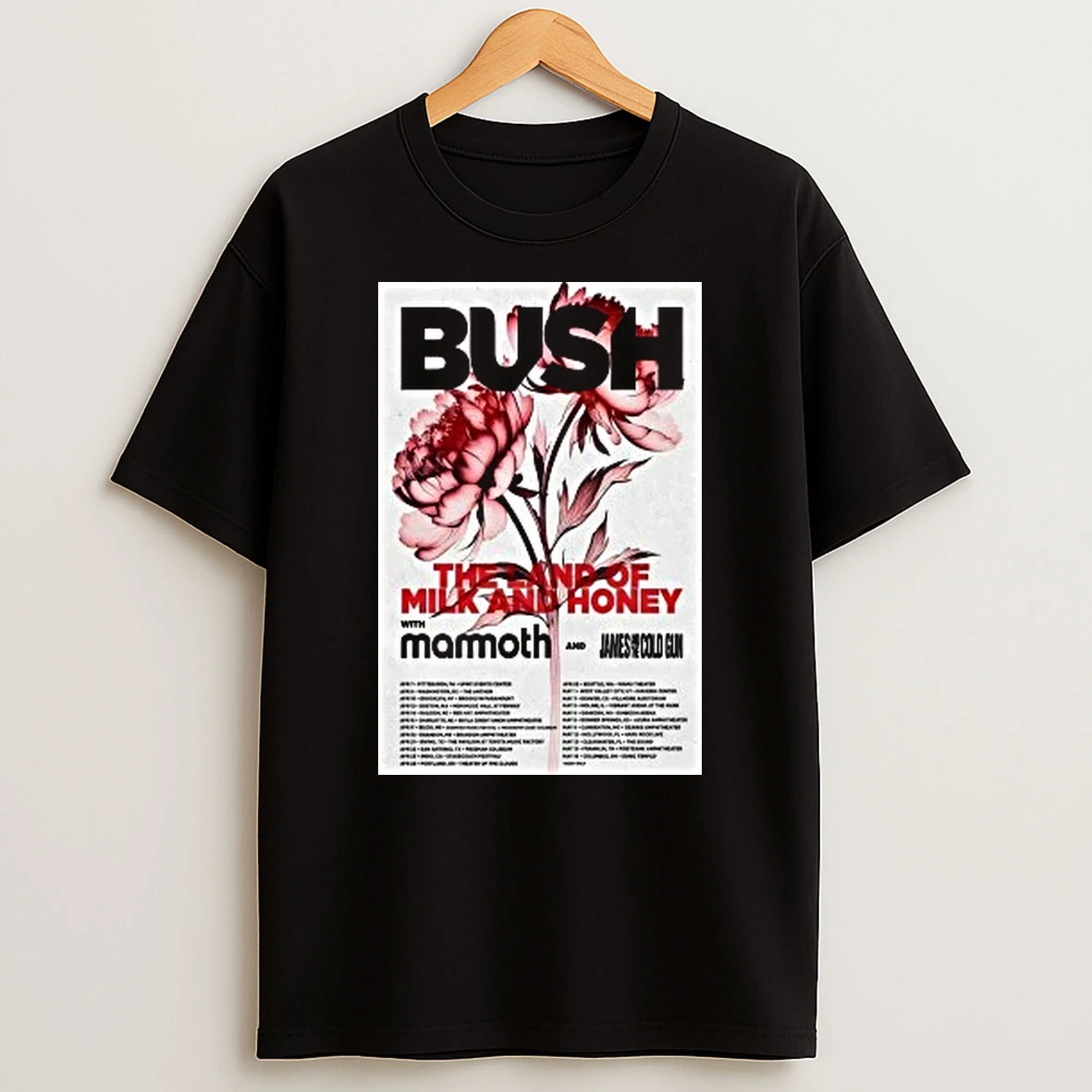 Bush Spring Tour 2026 Shirts