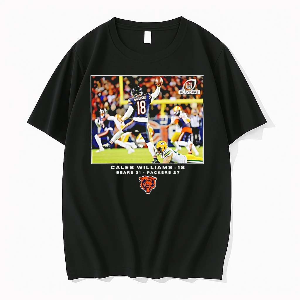 Caleb Williams Chicago Bears Football 2026 Nfl Player Moment Shirts