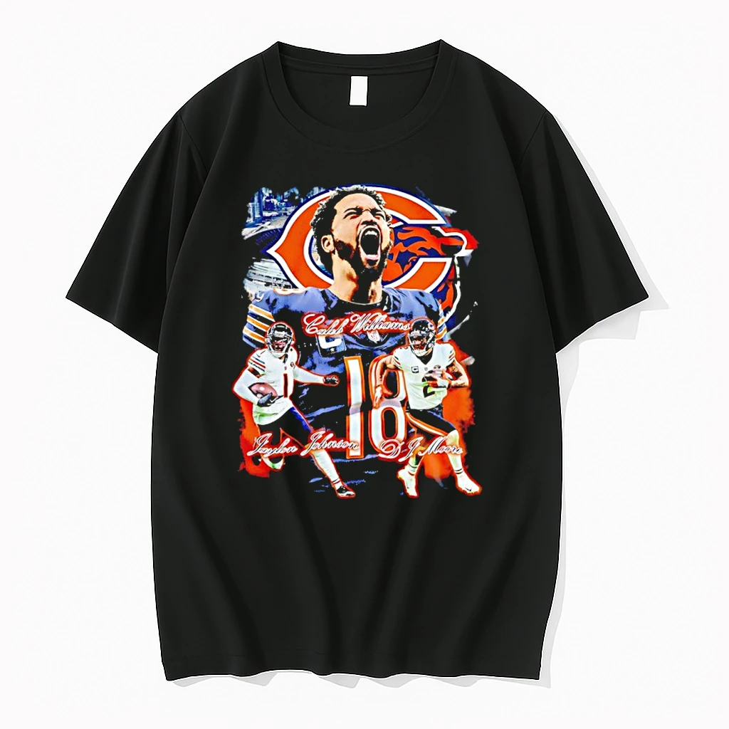 Caleb Williams Chicago Bears Nfl Football Caricature Shirts
