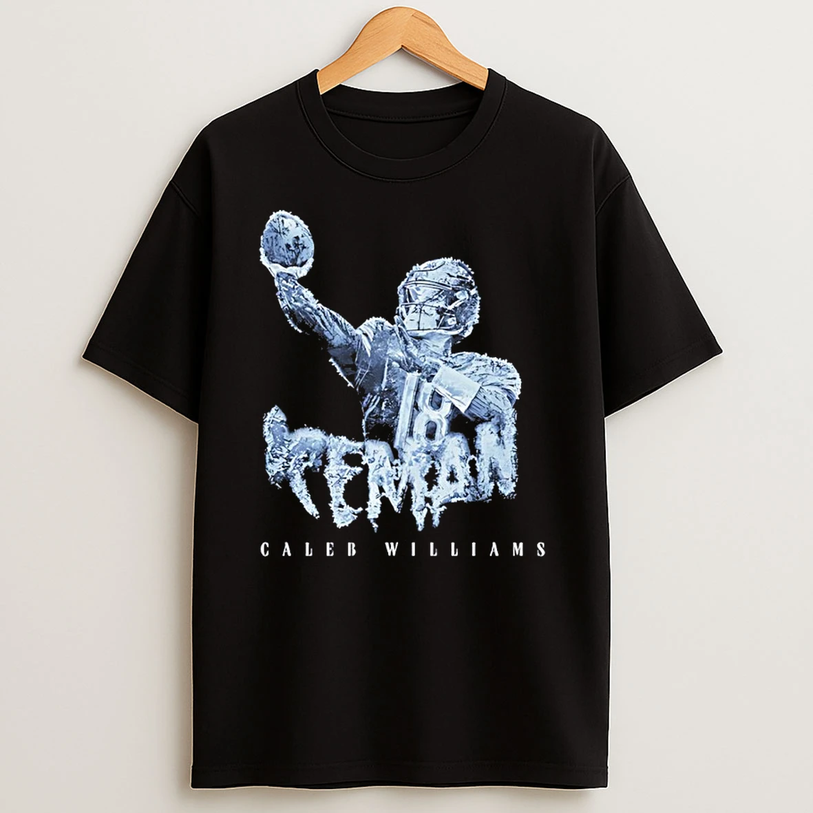 Caleb Williams Chicago Iceman Throw Shirts
