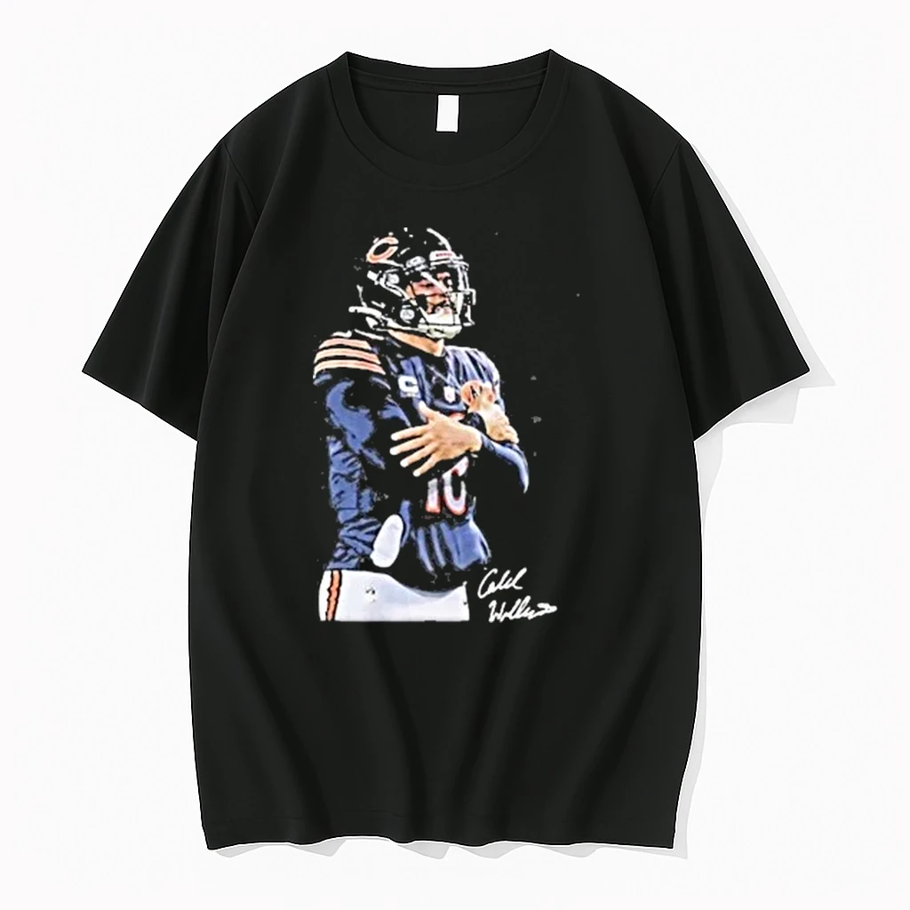 Caleb Williams Cold Chicago Football Tour 2026 Shirts