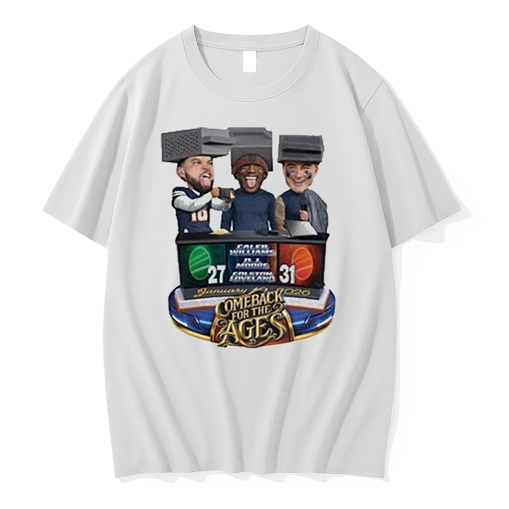Caleb Williams Colston Loveland Dj Moore Comeback For The Ages Shirts