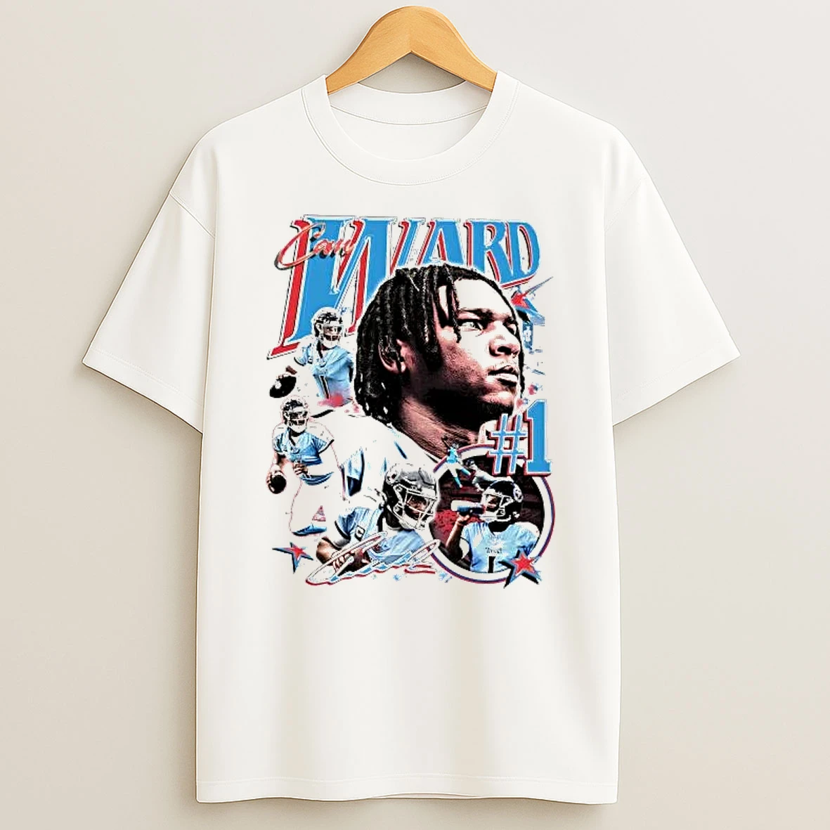 Cam Ward Picture Collage 1 Tennessee Titans Shirts